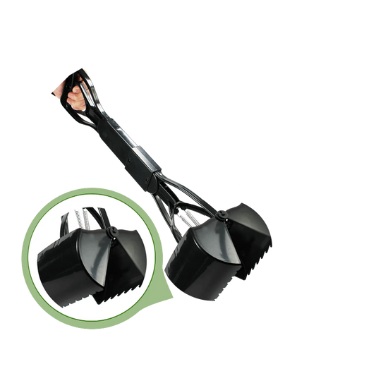 Long-handled pet pooper scooper Made in USA – PetFlowz