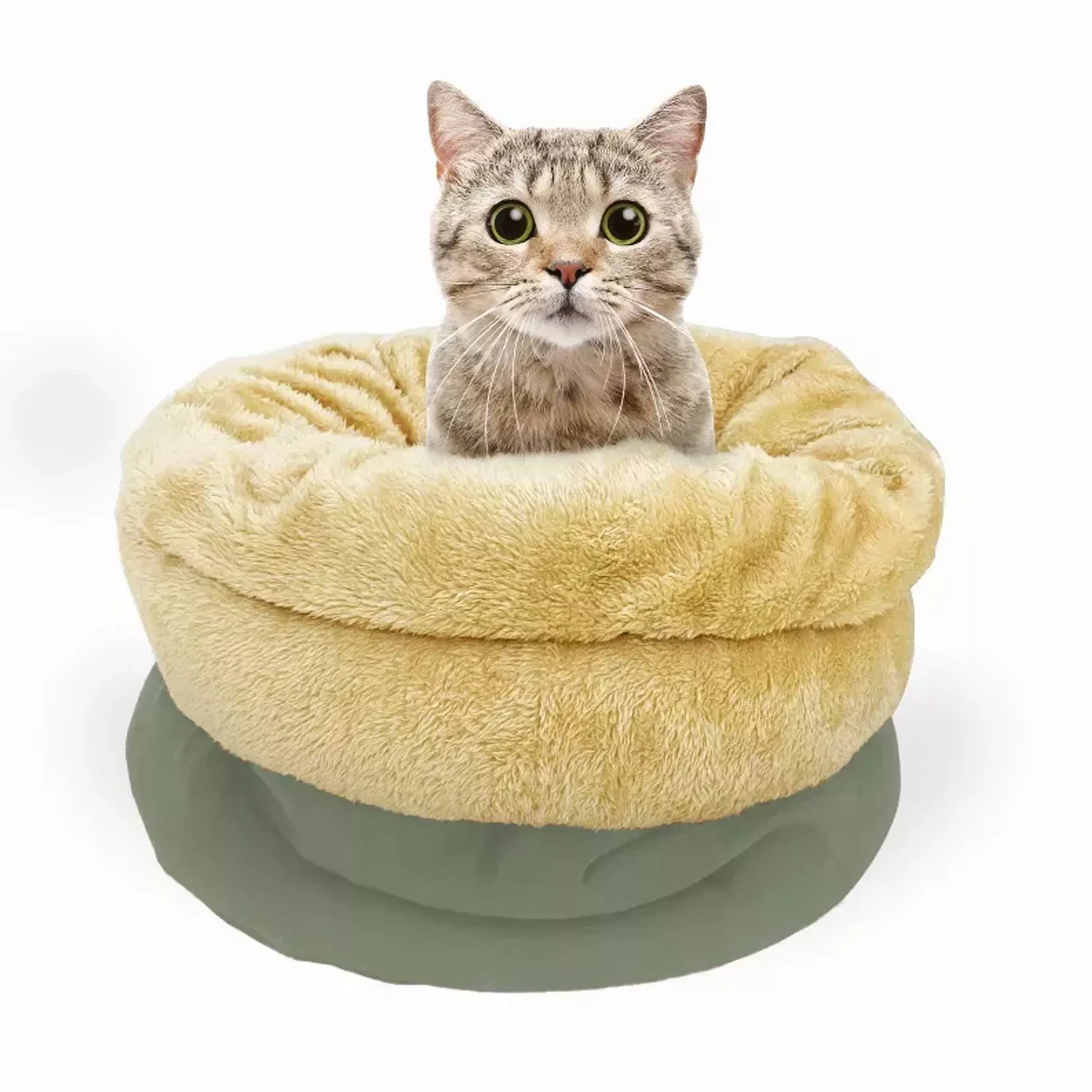 Ultra-Soft Self-Warming Cat and Small Dog Bed for Cozy Comfort