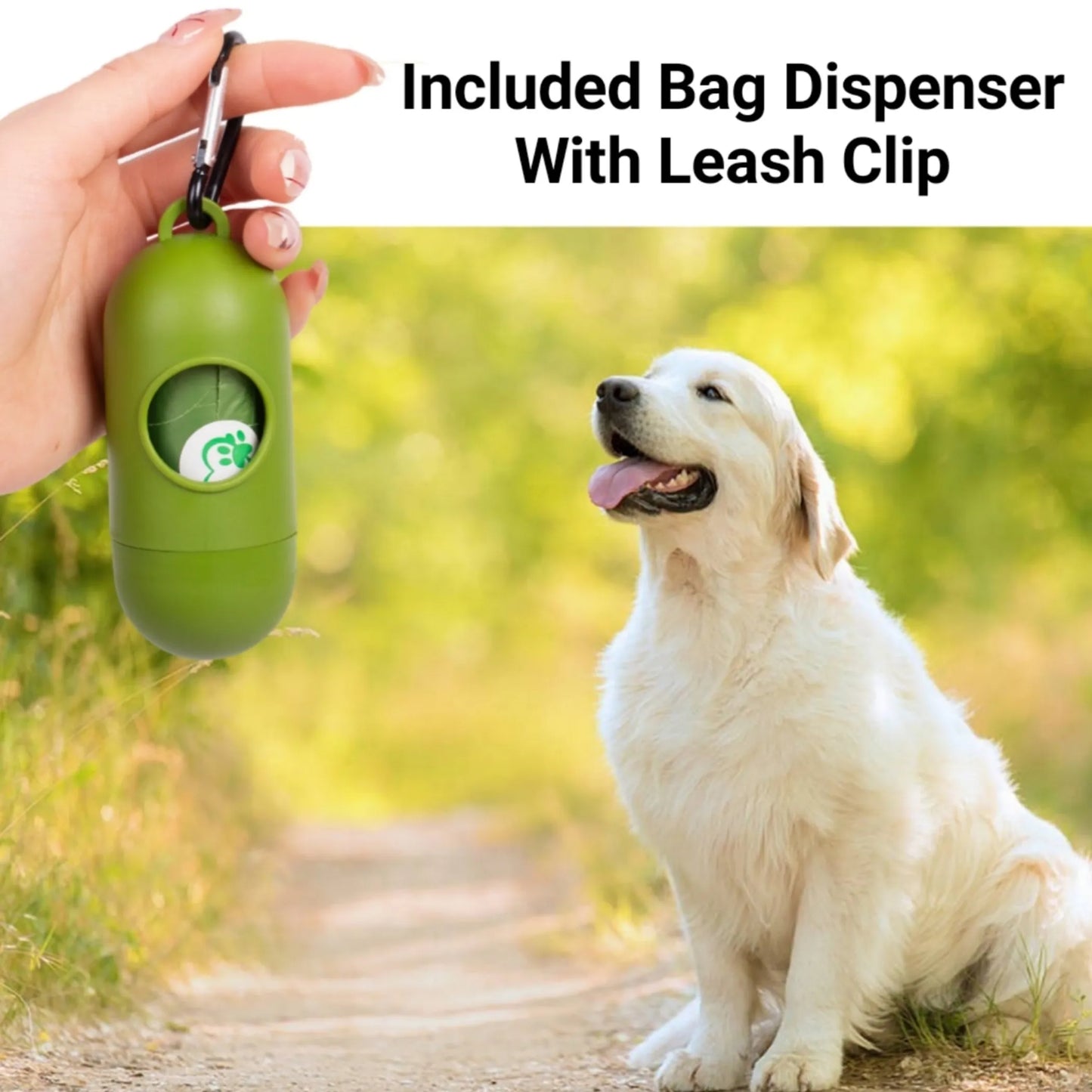 Extra Thick Lavender-Scented Dog Poop Bags – Fast Free Shipping USA