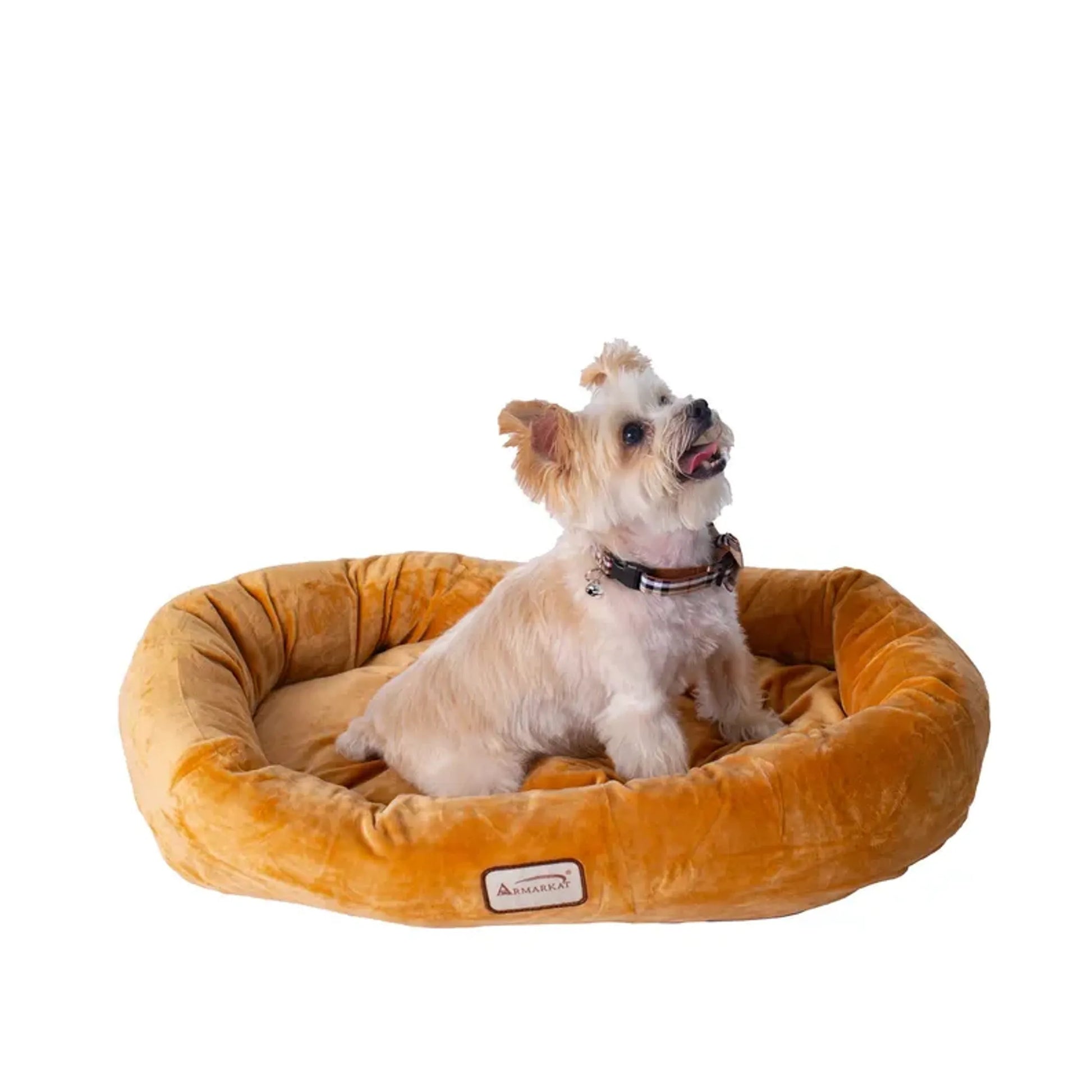 Luxe Velvet Waterproof Dog Bed Small, Medium & Large – PetFlowz USA