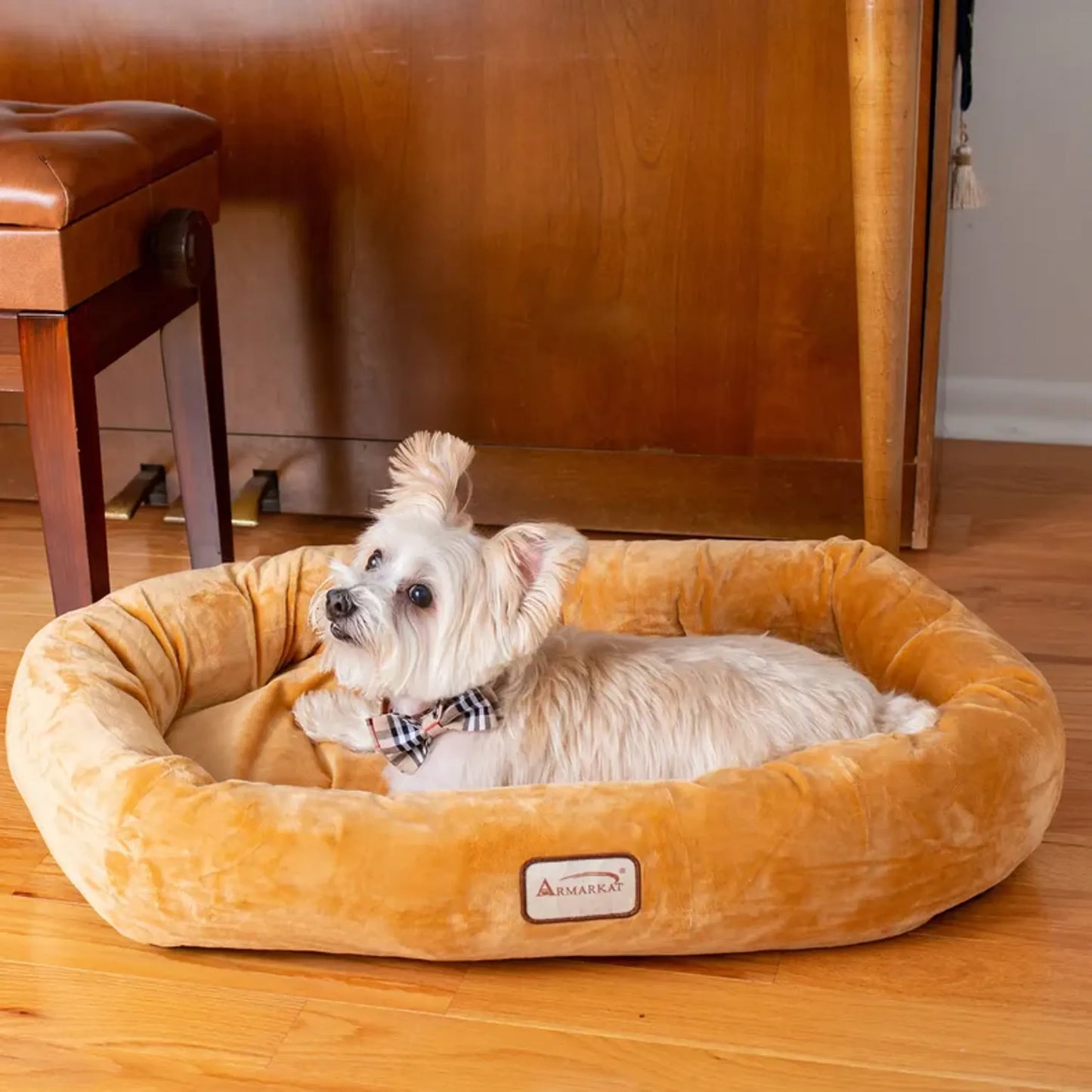 Premium Waterproof Dog Bed Extra-Thick Poly-Fill Cushions