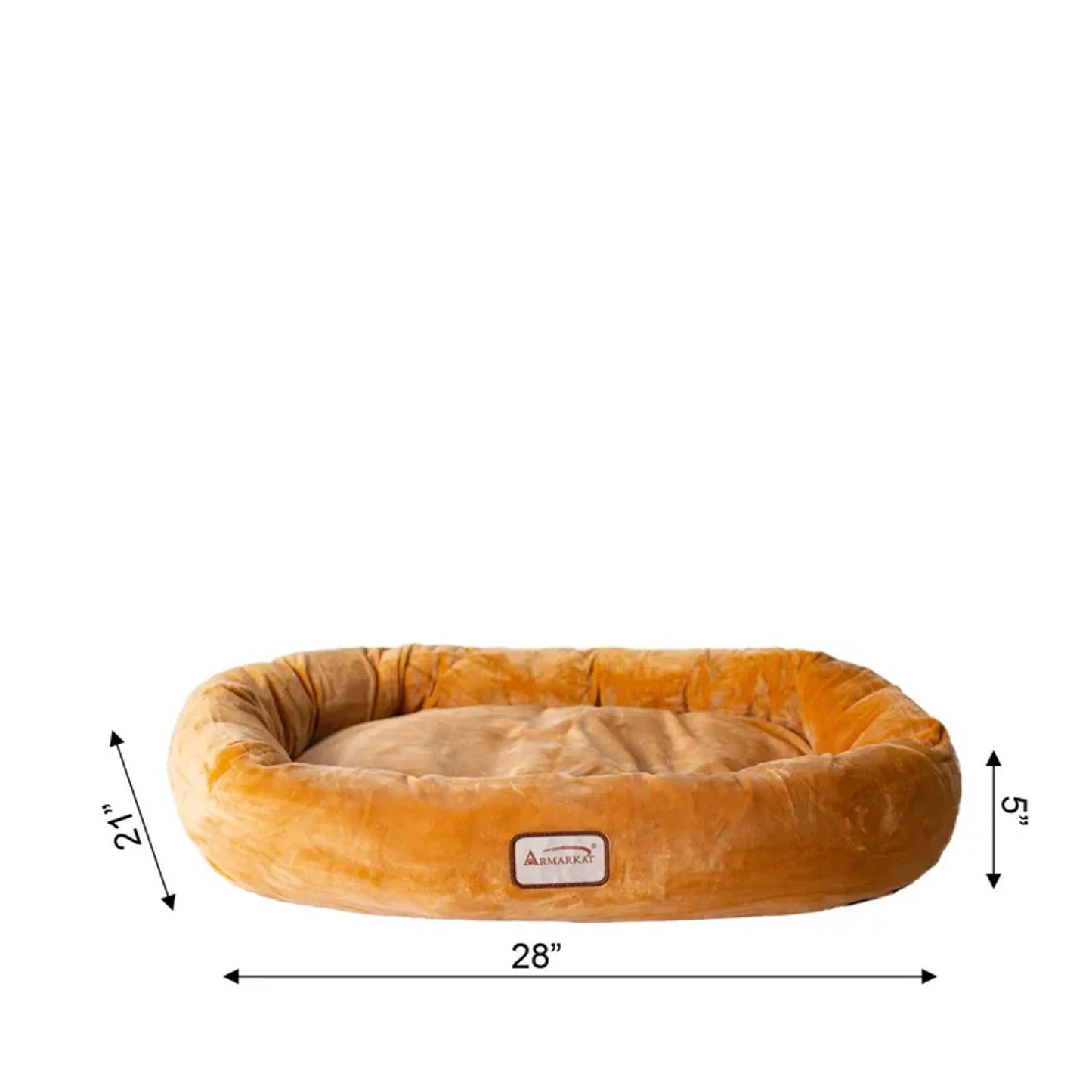 Luxe Velvet Dog Bed for Small, Medium & Large Dogs – Waterproof, Washable & Extra-Comfort | PetFlowz USA