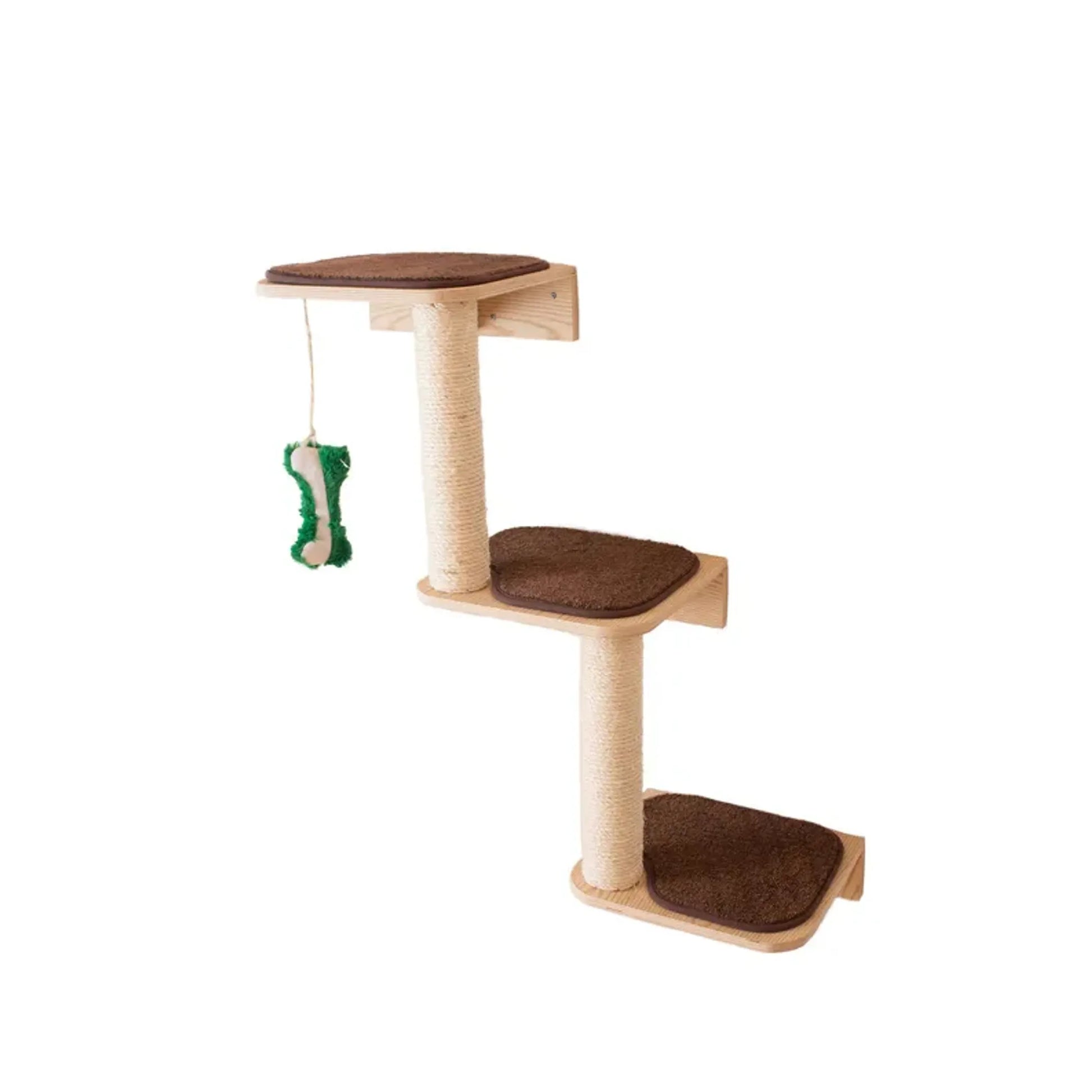 Small and Medium Cat Wall Climber with Multiple Levels