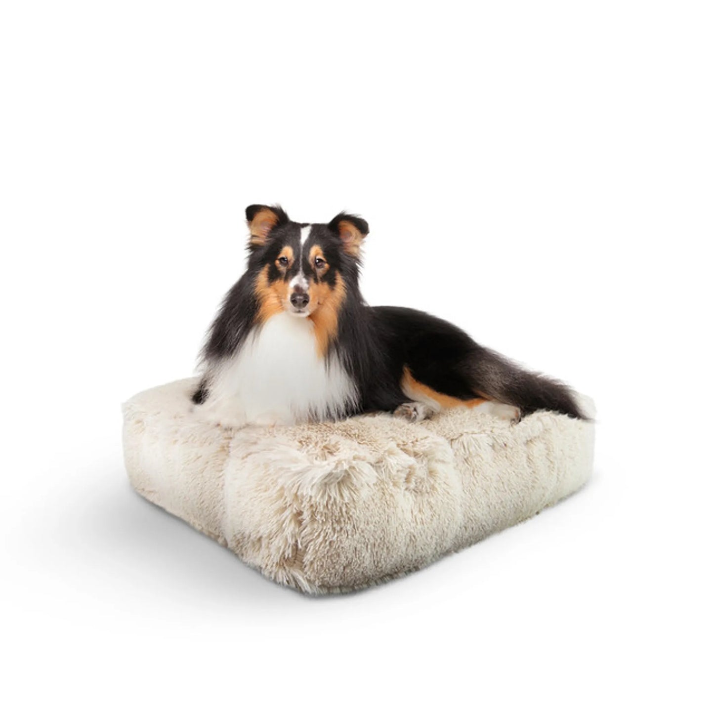 Rectangular Plush Dog Bed – Premium Washable Orthopedic Pet Bed for Dogs & Cats | PetFlowz USA