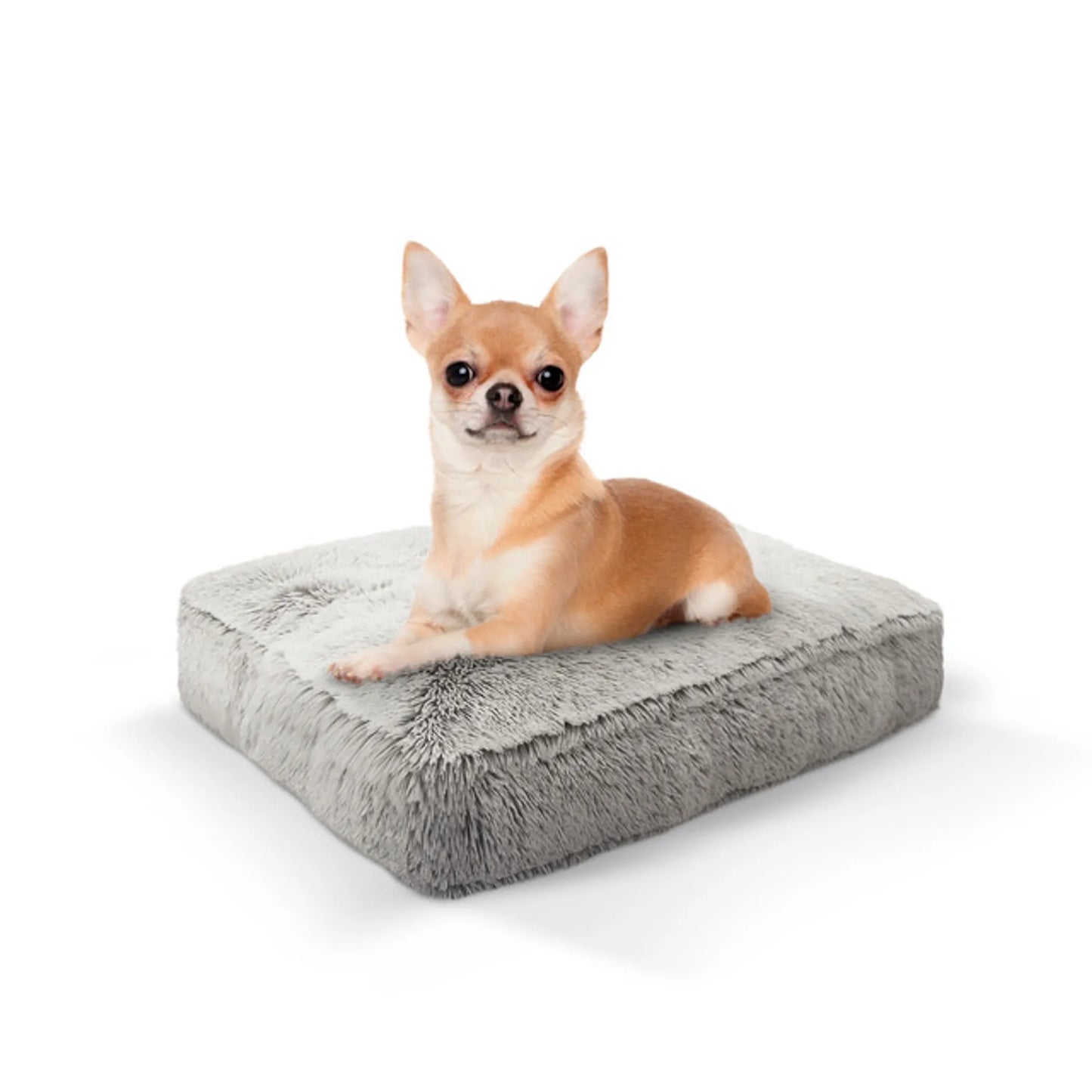 Rectangular Plush Dog Bed – Premium Washable Orthopedic Pet Bed for Dogs & Cats | PetFlowz USA