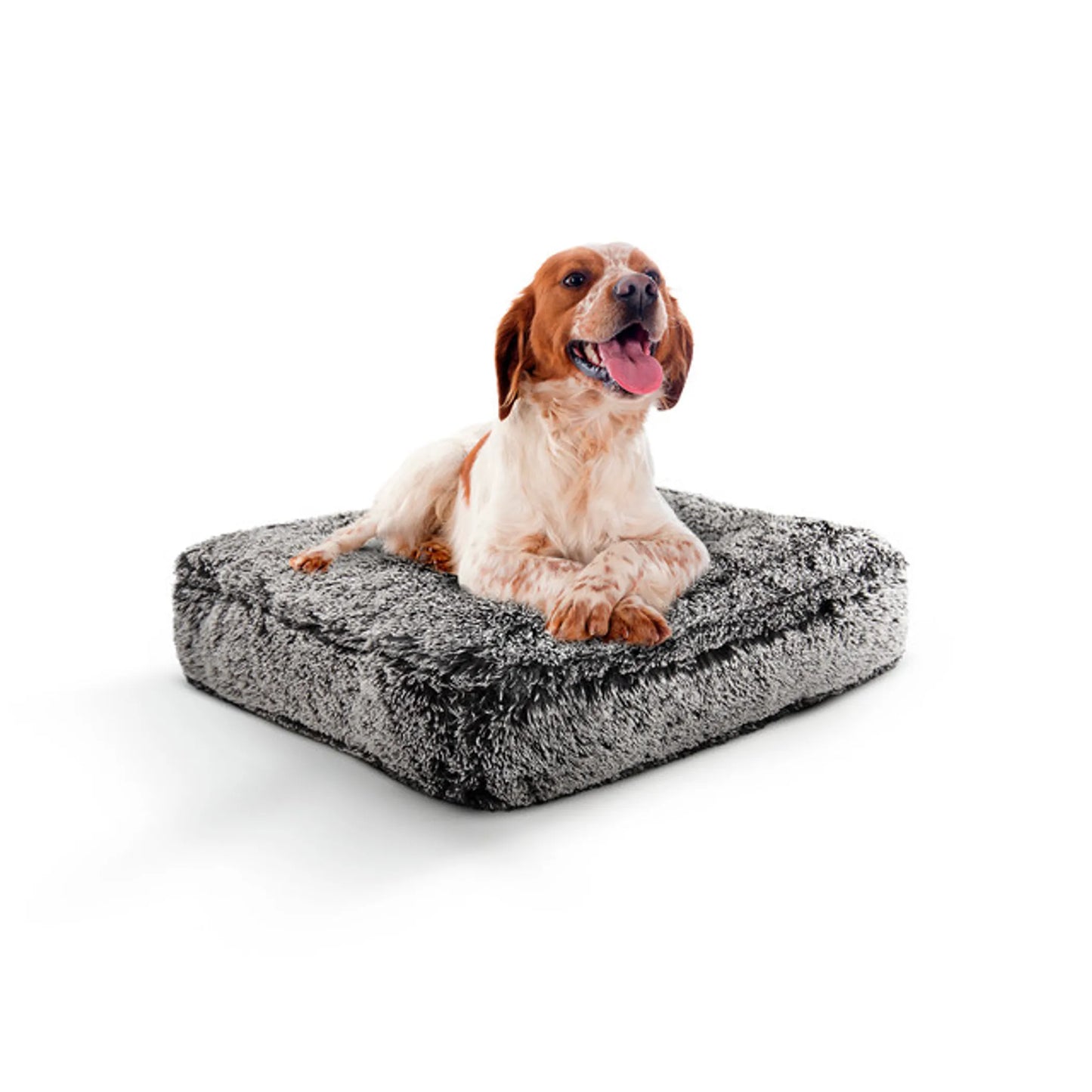 Rectangular Plush Dog Bed – Premium Washable Orthopedic Pet Bed for Dogs & Cats | PetFlowz USA