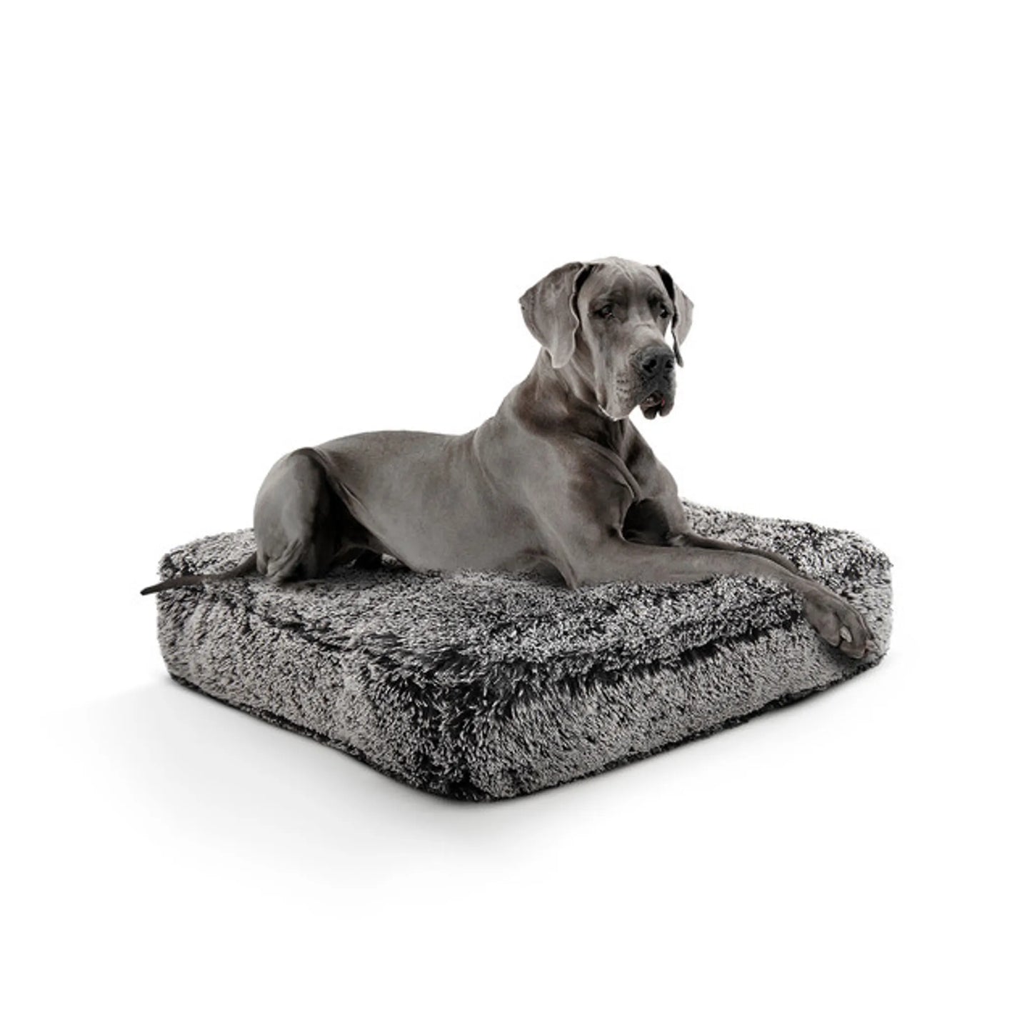 Rectangular Plush Dog Bed – Premium Washable Orthopedic Pet Bed for Dogs & Cats | PetFlowz USA