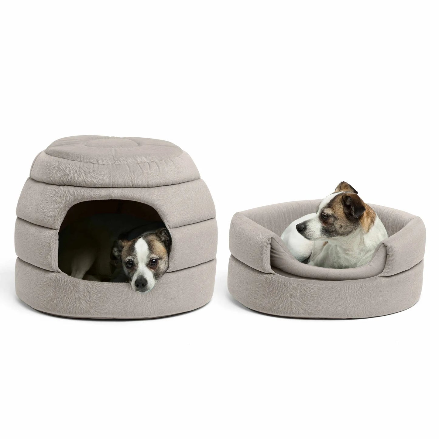 Best Friends by Sheri 2-in-1 Honeycomb Pet Hut & Cuddler Bed – PetFlowz USA