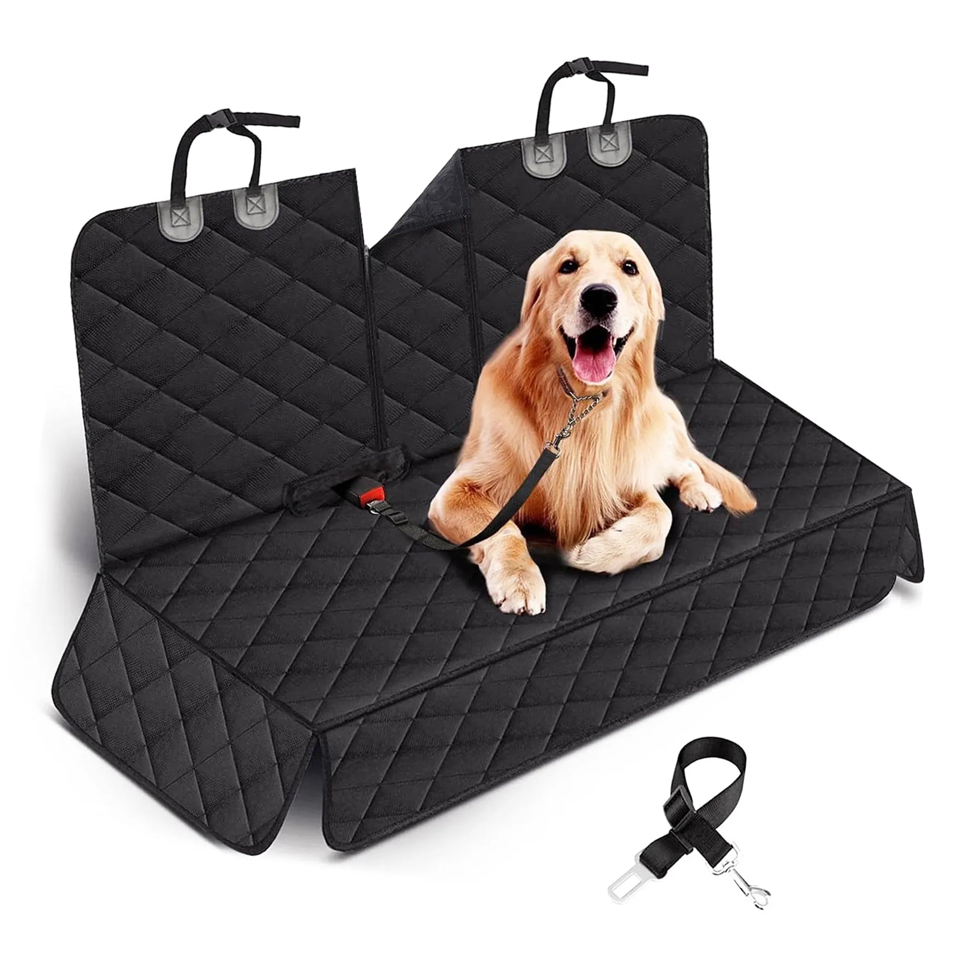 PetFlowz Premium Dog Car Seat Cover – Waterproof & Heavy-Duty