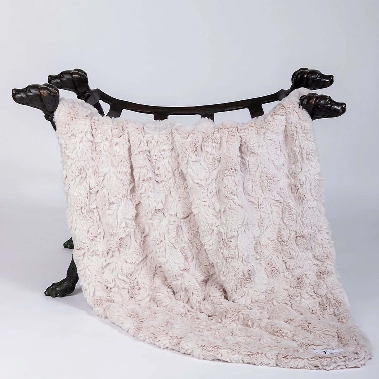 Made in USA Plush Dog and Cat Blanket for Beds & Couches